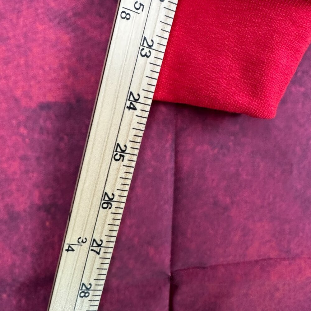 KANSAS CITY CHEFS MEN'S HOODED PULLOVER RED SWEATSHIRT , SIZE M MEDIUM - Picture 8 of 8